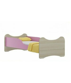 Almers Postel Lojzík N21 140/70 cm + matrace růžový