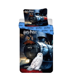Jerry Fabrics Bavlněné povlečení 140x200 + 70x90 cm - Harry Potter "111HP"